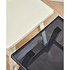 BYBEST Multipurpose Stool Acrylic Low Stools Creative Transparent Small Chairs Stool Household Shoe Changing Stool Sitting Stool for Bedroom Room Creative Stool