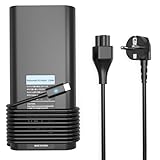 【für Dell 130W laptop AC Adapter 】130w usb c laptop netzteil,dell xps 15 netzteil,xps 17 netzteil,dell 130w laptop ladegerät usb c,130w dell netzteil,dell laptop ladegerät 130w,dell xps 15 charger usb c,dell xps 17 charger. für Dell 130W USB C AC Adapter Supply Cord. Kompatibel mit dem Dell 130W AC Adapter, ersetzt das Dell XPS 15 9575 2-in-1 4K Touchscreen Laptop Modell:XPS9575-7354BLK-PUS.
