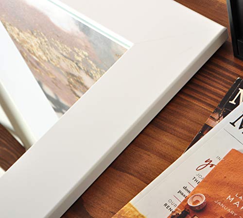 Brandtworks, Wall Mirror, 32" X 55", Pure White #TOP6