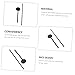 FOMIYES 1set Wear-Resistant Eye Occluders Portable Test Tools Hand Pointers for Accurate Eye Examinations for Optometrists and Optical Shops