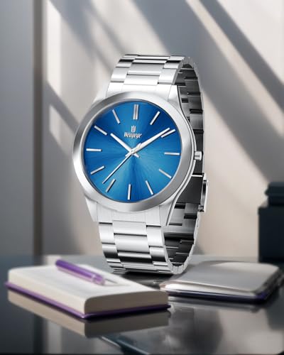 Image of Mens Watch,Minimalist Fashion Watches for Men Waterproof Quartz Watch Business Dress Men's Stainless Steel Watch -Best Gift for Mens