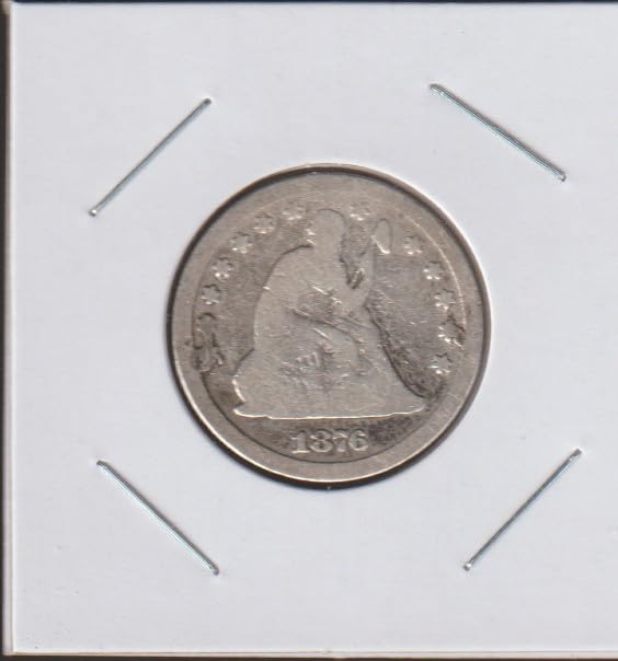 1876 CC Liberty Seated (90% Silver) Quarter