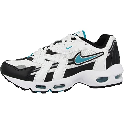 NIKE Air MAX 96 II, Zapatillas Deportivas Hombre, Blanco Black Reflect Silver Mystic Teal, 42 EU