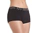 DKNY Intimates Women's Energy Seamless Boyshort Black/Socialite Gray Boy Shorts MD