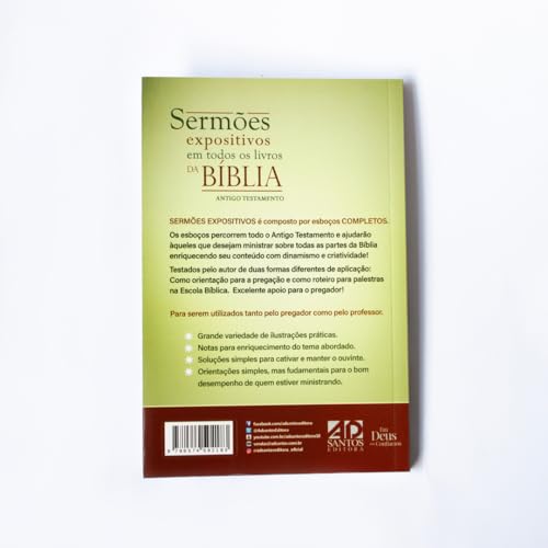 Sermões Expositivos em todos os Livros da Bíblia - Antigo Testamento