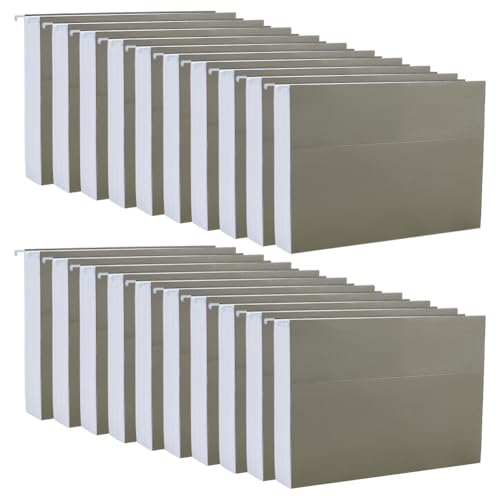 Classeurs suspendus format lettre 29.7x24 cm système de classement multiusage 20 pcs