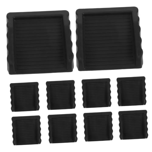 Anneome 12pezzi Cunei Per Porte Di Sicurezza Nero Bloccaporte Antiscivolo Anti-collisione Protegge Le Pareti e Previene Lo Sbattere Per Uso Domestico in Camere Da Letto Cucine e Bagni