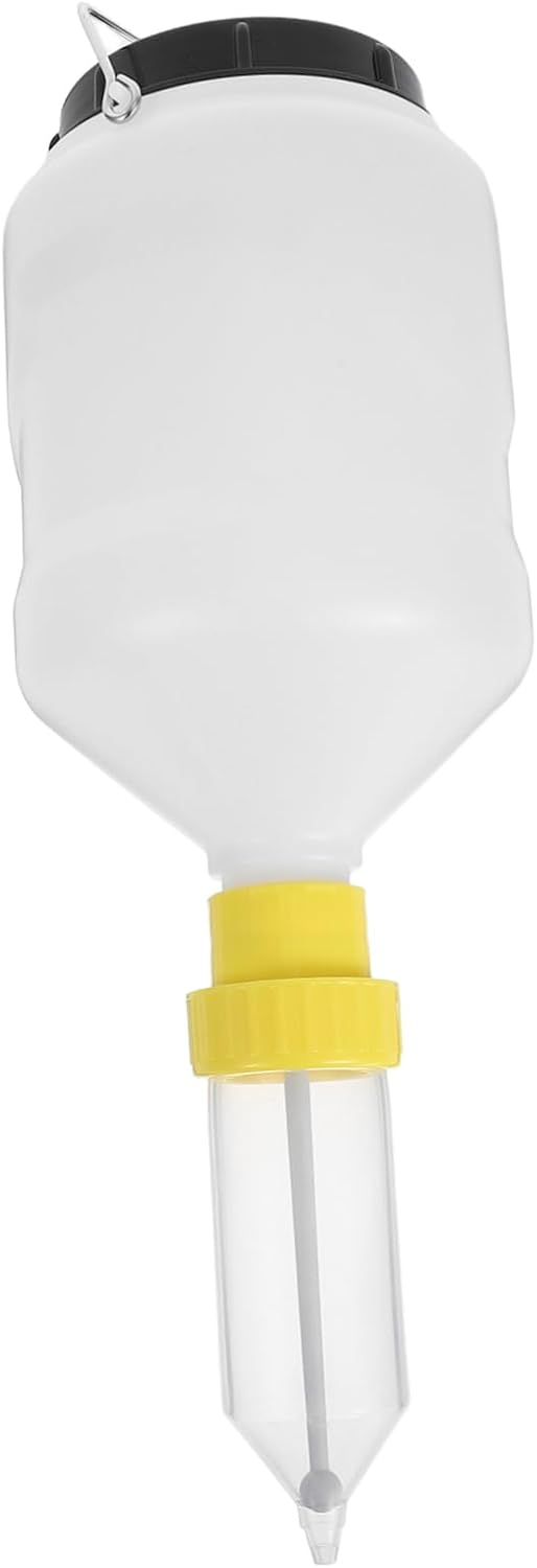 PRETYZOOM Refillable Sauce Dispenser Pump Bottle for Ketchup Salad Dressing Condiments Design -saving Hanging Installation for Commercial Kitchens
