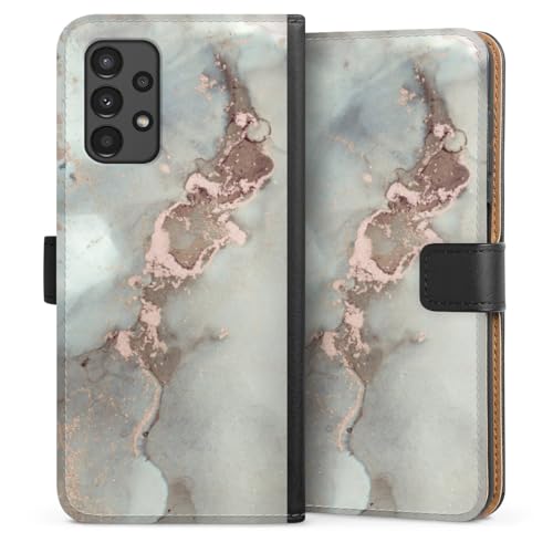 Housse Samsung Galaxy A13 4G paillettes marbre pour le bureau