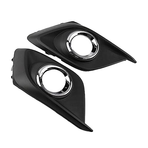 Parrillas delanteras de parachoques con moldura cromada para Mazda 3 Axela 2