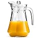 VILDE - Caraffa in vetro da 1,4 l con coperchio e beccuccio, acqua, tè, succhi di frutta