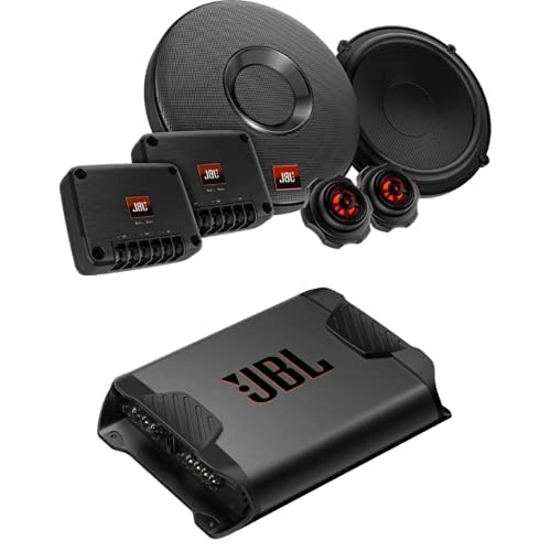 JBL Club 605CSQ Komponenten Auto Lautsprecher Set Concert A652 2-Kanal Auto Verstärker