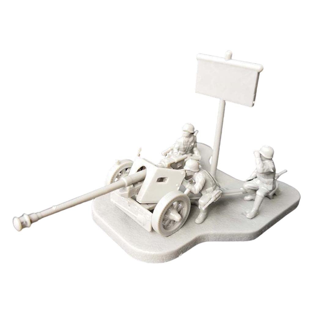 UJEAVETTE Toy Antitank Artillery Model Collections 4D M1938 1/72 Scale for Children PAK40 Tanks & Military Vehicles-picture-23