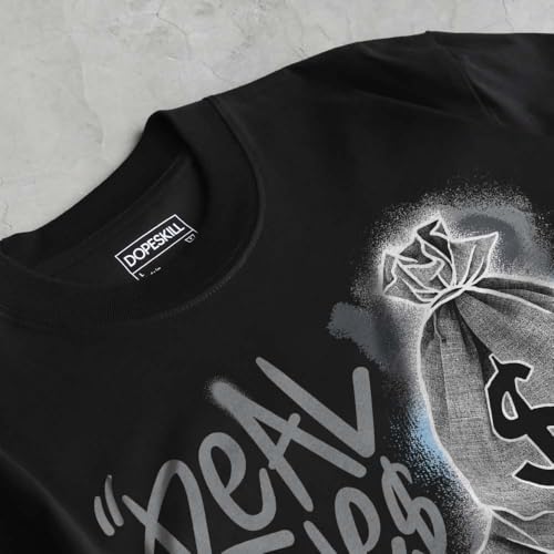 Image of DopeSkill Graphic Tee Streetwear Hip Hop Hypebeast Unisex T-Shirt Sneaker Colour Matching Shirts Inspired Motivation Quotes
