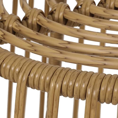 Christopher Knight Home Caryl Chat Set, Light Brown + Beige by Christopher Knight Home - Image 9