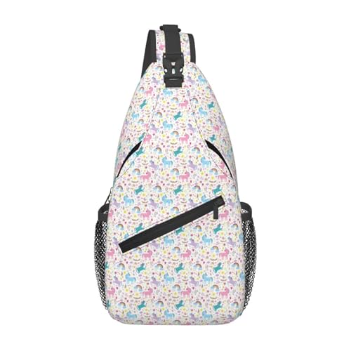 Sac à dos croisé Unicorns rose homme : fini le mal de dos en randonnée