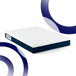 Colchão Queen Mola Ensacada Guldi Macio (25x158x198) Azul e Branco