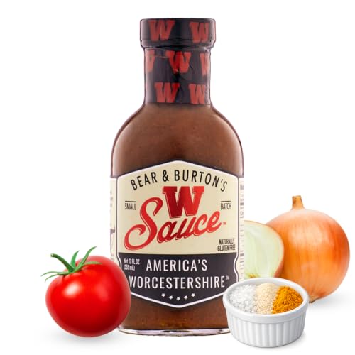 Bear and Burton's Original Worcestershire 'W' Sauce - 12 Oz.