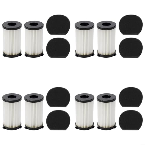 Homeponnew Lot de 8 filtres efficaces pour aspirateur électrique Ariete Handy Force Series – Élimination optimale de la poussière pour l'air intérieur frais