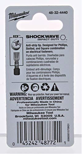 Milwaukee 48-32-4440 Insert Bit Ecx 1/4"Hex thumb #2
