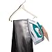 Sunbeam Steam Master 1400 Watt Large-size Anti-Drip Non-Stick Stainless Steel Soleplate Iron with Variable Steam control and 8' Retractable Cord, Chrome/Teal, GCSBSP-201-000