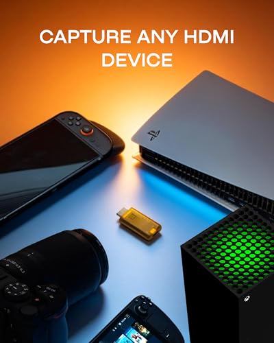 Image of GENKI ShadowCast 3 Pro 4K60 Capture Card HDMI Passthrough USB-C | Zero-latency HDMI passthrough, 1440p120 & 1080p240 support, USB-C, OBS ready, and works with consoles, cameras, and laptops