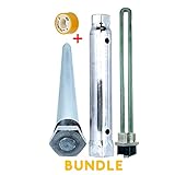 ONENESS 369 1 Set Suburban RV Anode Rod and Element with Wrench Socket Removal Tool Bundle Kit