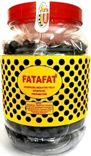 FATAFAT® Khatti Mitthi Digestive Candy, (660 Pills in Jar) Khatti Mitthi Toffee...