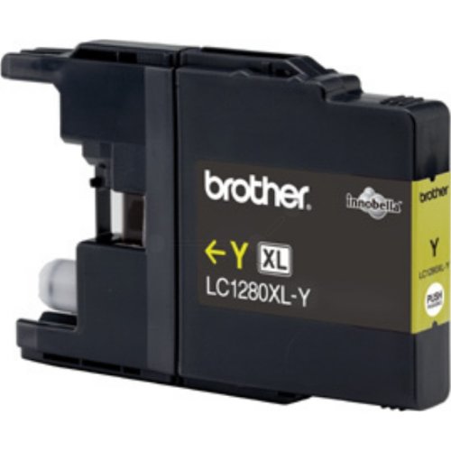 Cartouche d'encre Brother LC-1280XLY jaune originale pour MFC-J6510DW