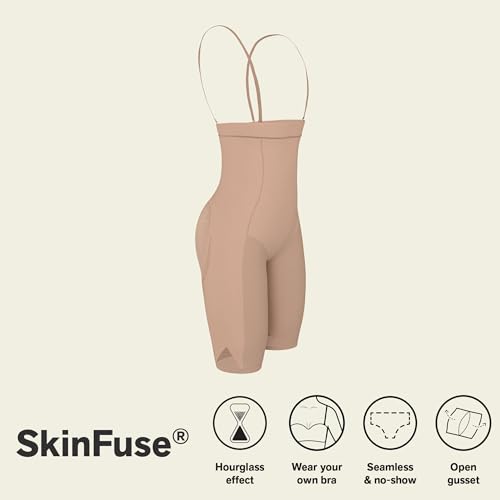 Image of Leonisa SmartShape High Waisted Shapewear Shorts for Women - Tummy Control Shaper Shorts, Invisible Butt Lifter Body Shaper