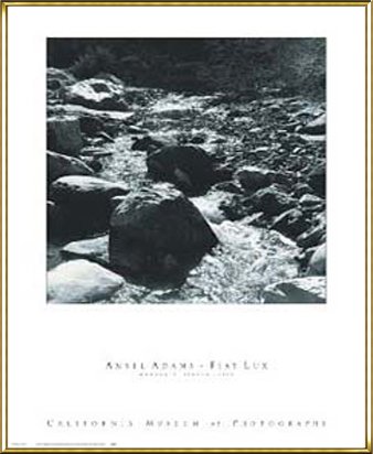 アンセルアダムス　額装品 Amazon.co.jp: ポスター アンセル アダムス Mountain Stream