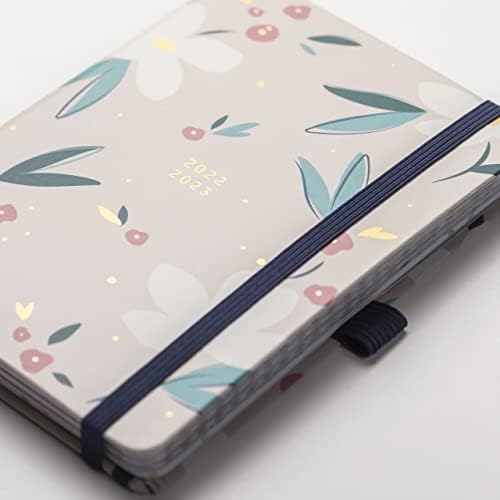 Busy B Mid Year A6 To Do Diary August 2022 - August 2023 - Pink Week to View A6 Diary with Notes, Pen Holder and Tear-Out Lists