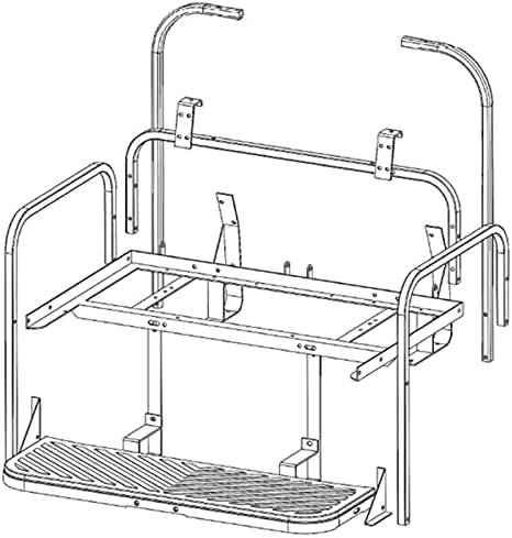 Miniatura 6 de Mach3 - Marco abatible para asiento trasero de carrito de golf - Selecciona tu modelo (no incluye cojines) (E-Z-GO TXTValor)
