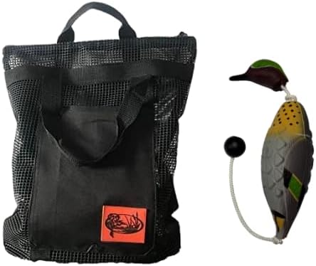 HuntEmHunUp Dog Training Kit - Ultimate Greenwing Teal Training Dummy with Mesh Bumper Bag