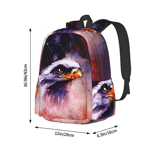 Sac à dos imperméable aigle grand format et léger pour l'école - 6