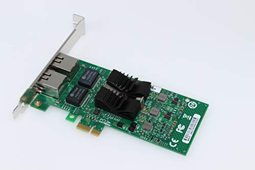 Intel 82576 Chip 1.25G Dual RJ45 Portas de cobre PCI-E Express 2.0 X1 Gigabit Ethernet Adaptador de