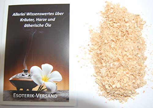 Räucherwerk, Zirbenholz (Zirbelkiefer) geschnitten, 40g (173,75€/kg), incl. 32seitige Broschüre Cover