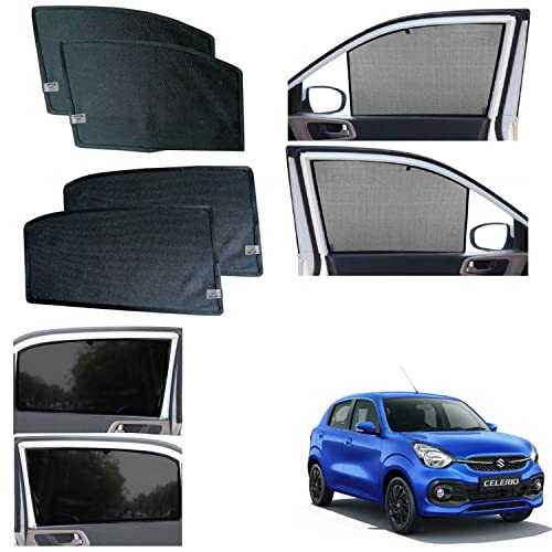 Image of WolkomHome car Fix Curtain Window Shades Half Curtains Sunshade for Celerio 2021