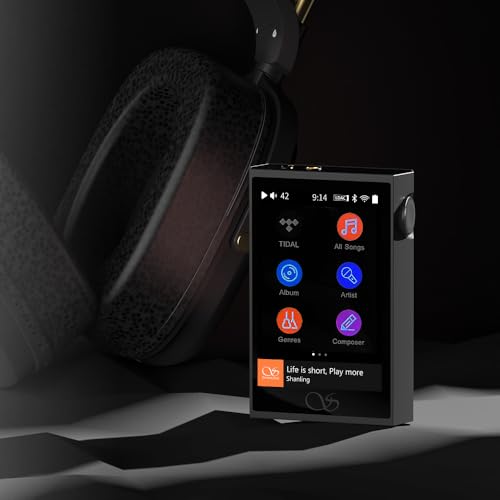 Image of SHANLING M1 Plus Protable Music Player M1Plus MP3 High-Definition Lossless ES9069Q DAC Dual SGM8262 Amplifier PCM768 DSD512 Bluetooth 5.2 LDAC WiFi DLNA Black