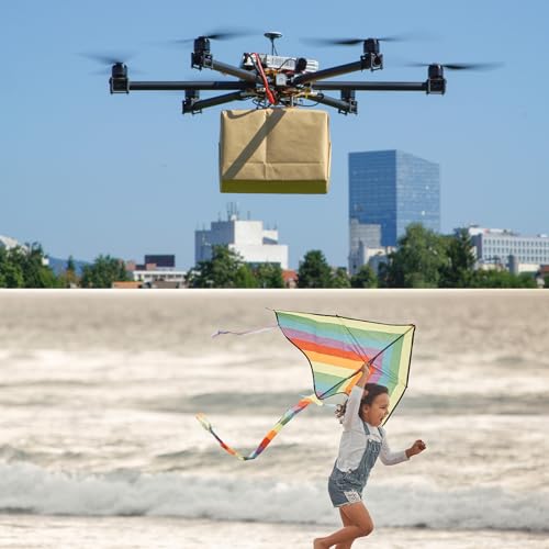 QUARKZMAN 4 Stück Kohlefaserrohr 23 x 25 x 500mm Matte Oberflächenstange 3K Rollenwickel Kohlefaser Rundrohr für RC Flugzeug Multicopter