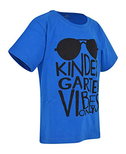 Image of Unique Baby Boys Kindergarten Vibes Only Back to School T Shirt