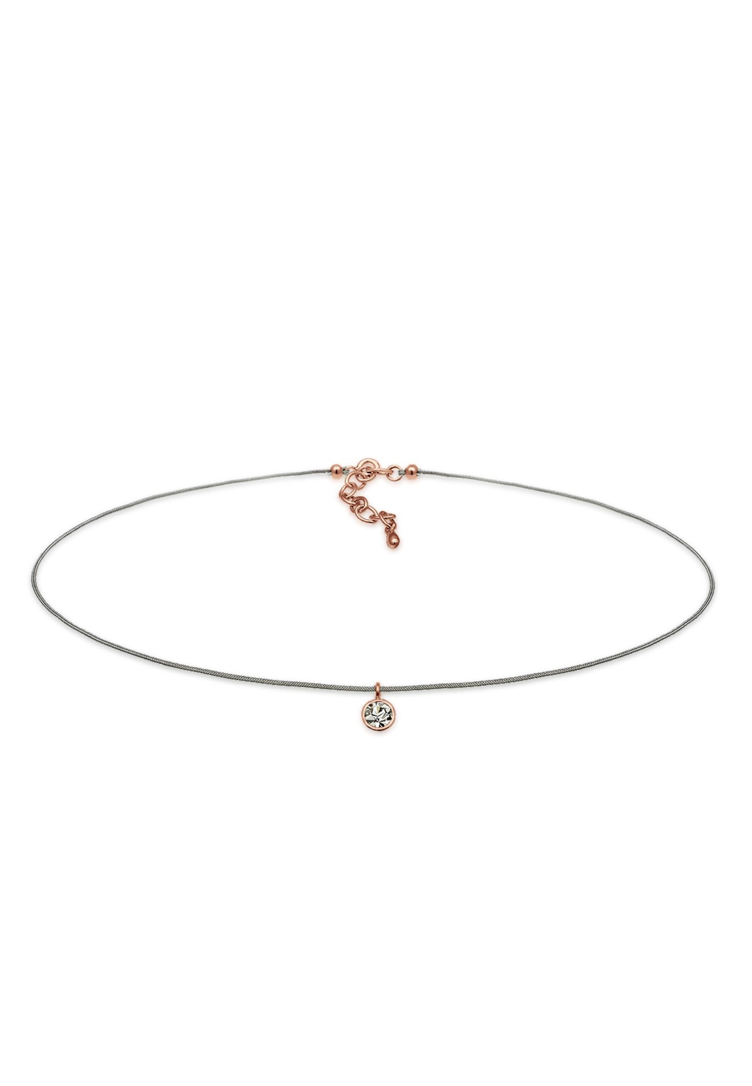 Elli Necklace Choker Crystals 925 Silver