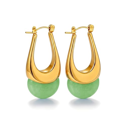 Grosses boucles d'oreilles acrylique bleu sarcelle d'architecte