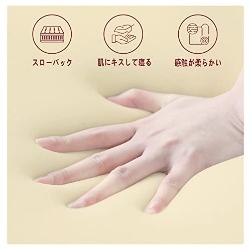 SOYIKAKU マットレス 低反発 ベットマット 二層構造 高密度50D 厚さ6cm シングル 通気性 体圧分散 195*97cm 抗菌 防カビ 防ダニ ポケットコイルニット付き 編み物カバー 取り外して洗濯可能 収納袋 10年保証 120日間寝試し [4]