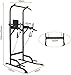 Dskeuzeew Power Tower Dip-Station Klimmzugstange Freistehend Multifunktion für power station Krafttraining im Home-Gym belastbar 205 kg