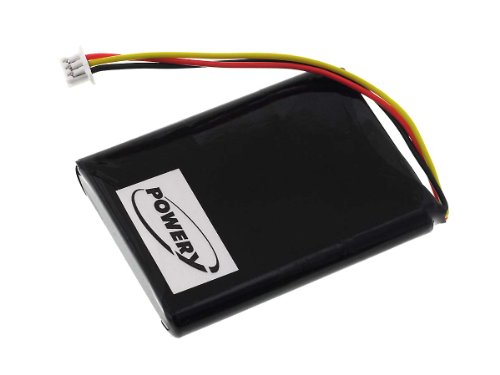 Batería para TomTom One XL, 1150mAh / 4,3Wh, 3,7V, Li Ion, negro