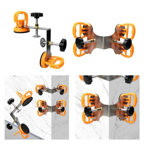 Setter de couture de comptoir pour installer un plan de travail en granit