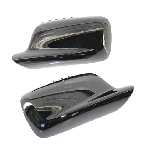 Rétroviseur pour BMW E46 E65 E66 745i 750i couvercle noir brillant 1 paire