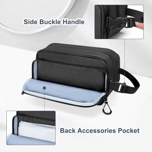 Trousse d'hygiène tactique à grande capacité avec compartiments de rasage - 4