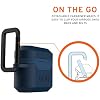 URBAN ARMOR GEAR UAG Compatible with AirPod Pro Case Full-Body Protective Soft-Touch Silicone Case with Detachable Carabiner, Standard Issue Hard Case_001, Mallard
